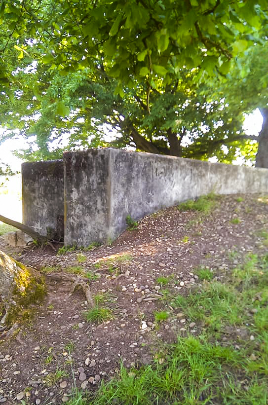 Ligne Maginot - STERNBUSCH - (Blockhaus de type indeterminé) - Vue du coté - Gilbert Hastert