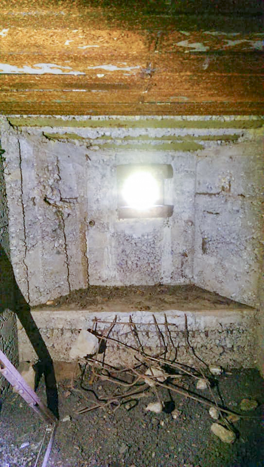 Ligne Maginot - STERNBUSCH - (Blockhaus de type indeterminé) - Vue sur le poste de tir - Gilbert Hastert