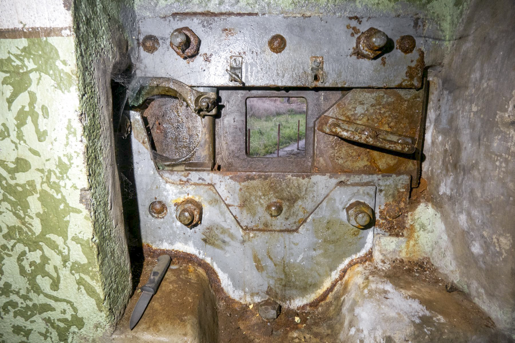 Ligne Maginot - HESTROFF - X29 - (Abri) - Créneau de flanquement gauche - Michel Teiten