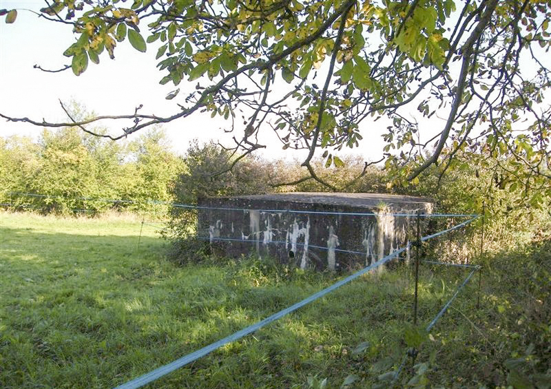 Ligne Maginot - CB74 - CIMETIERE DE SENTZICH - (Blockhaus pour arme infanterie) -  - Jean-Louis AUBLET & Sylvie MAINGUIN