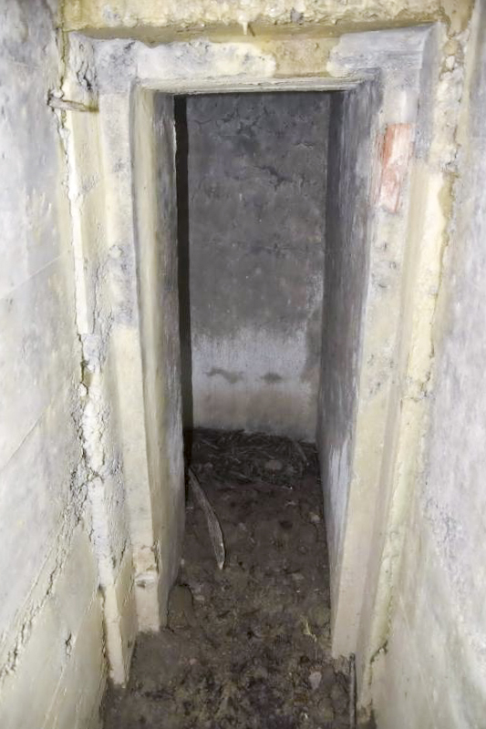 Ligne Maginot - O44 - WEIHERGRABEN - (Observatoire d'artillerie) - Couloir menant aux observatoires et à la chambre de repos. - D.Froehly