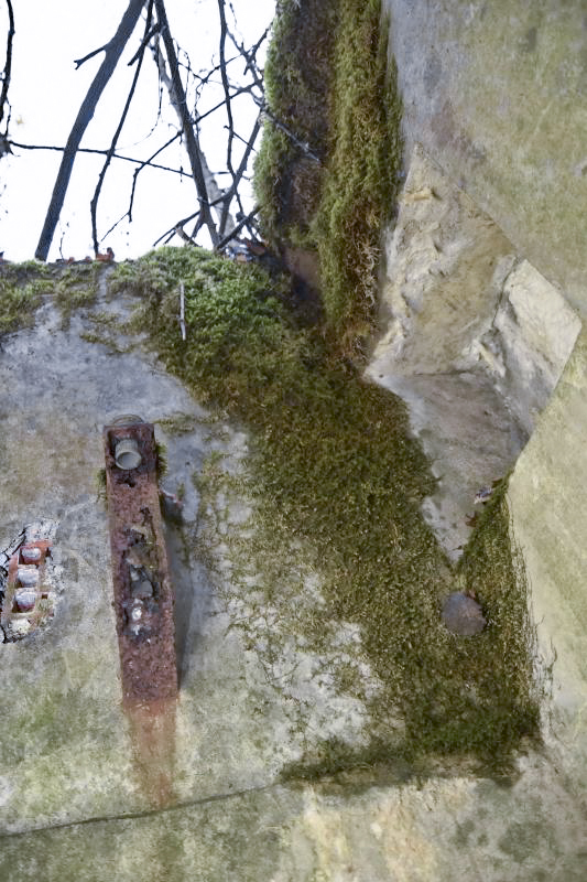 Ligne Maginot - O44 - WEIHERGRABEN - (Observatoire d'artillerie) - Détail du support du periscope. - D.Froehly