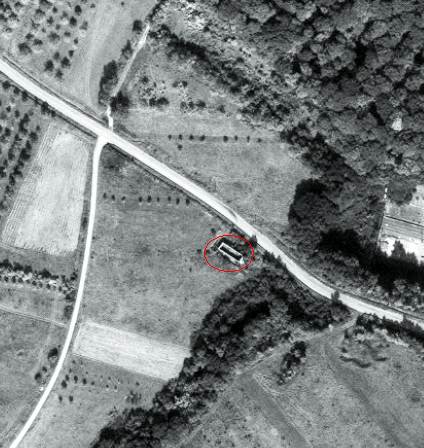 Ligne Maginot - HARGARTEN - (Poste GRM - Maison Forte) -  - IGN - Géoportail 1967