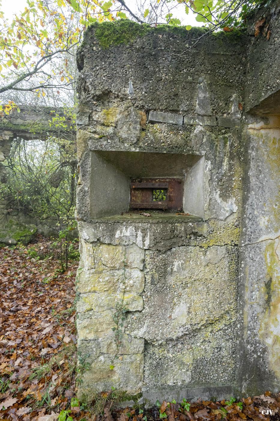 Ligne Maginot - AVANCEES DE LACROIX - (Poste GRM - Maison Forte) - La petite caponnière - Lia VERMEULEN