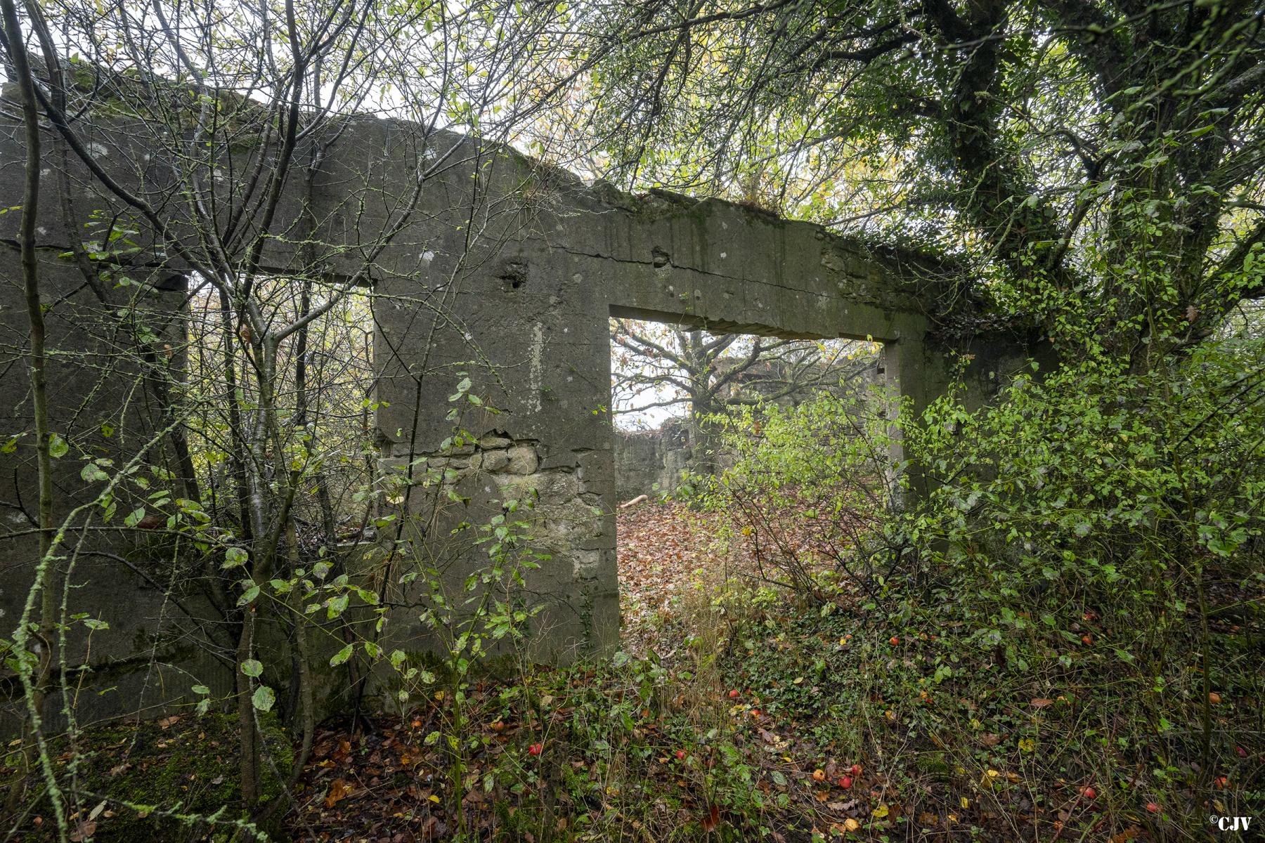 Ligne Maginot - AVANCEES DE LACROIX - (Poste GRM - Maison Forte) - Le casernement - Lia VERMEULEN