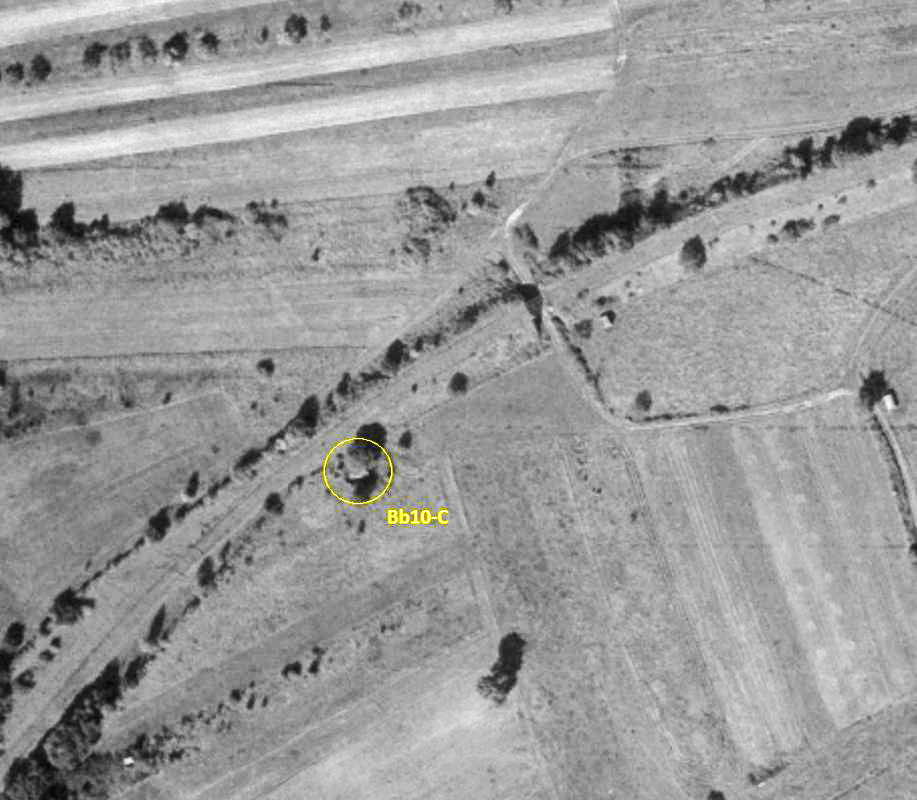 Ligne Maginot - BB339 - ROHRBUSCH - (Blockhaus pour canon) -  - IGN - Géoportail 1967