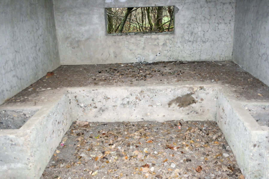 Ligne Maginot - BB339 - ROHRBUSCH - (Blockhaus pour canon) - La chambre de tir - jpr