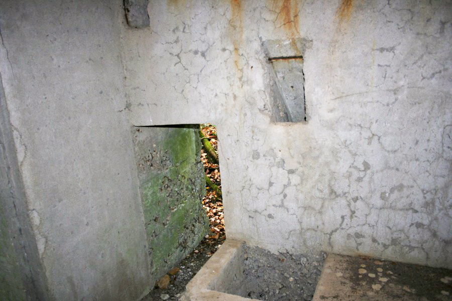 Ligne Maginot - BB339 - ROHRBUSCH - (Blockhaus pour canon) - L'entrée du personnel - jpr