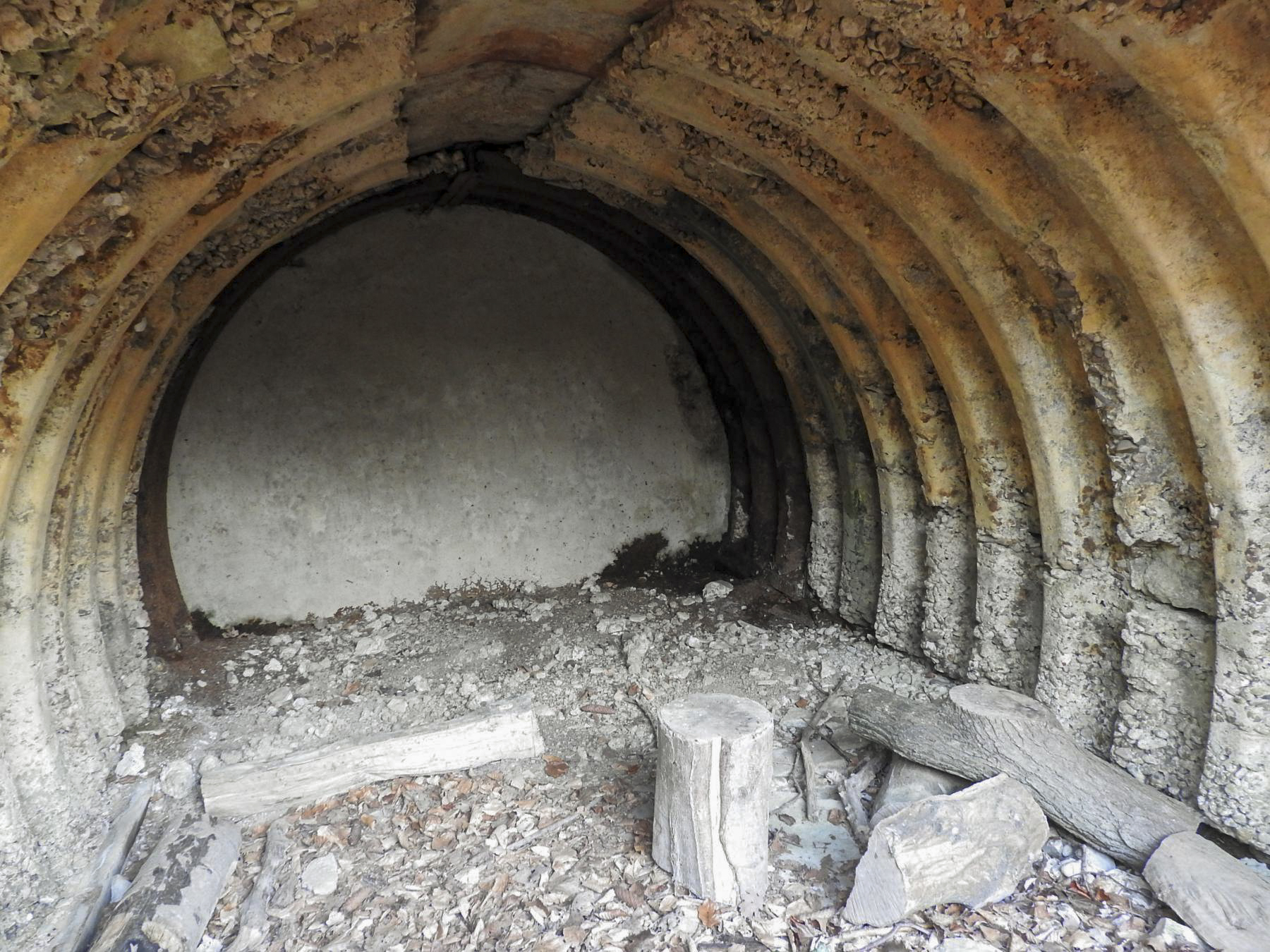Ligne Maginot - AB32 - BOIS DE COUME 1 - (PC) - Les tôles ont été récupérées. - STENGER Mathieu