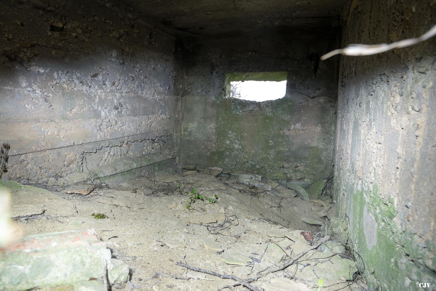 Ligne Maginot - GRUNDKAUL SUD 2 - (Observatoire d'infanterie) - L'intérieur - Lia VERMEULEN