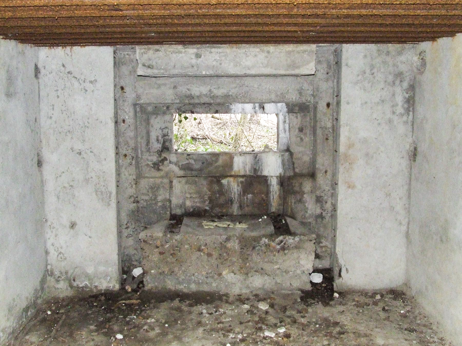 Ligne Maginot - BB144- SCHIDELBERG - (Blockhaus pour canon) - La chambre de tir. - STENGER Mathieu