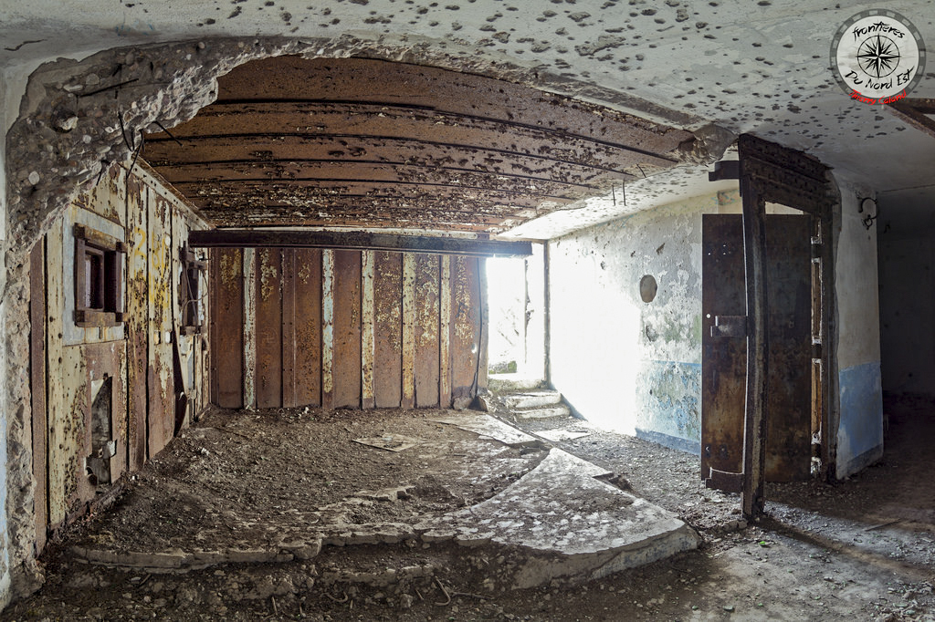 Ligne Maginot - QUATRE VENTS SUD - C75 - (Casemate d'infanterie - Simple) - La chambre de tir - Thierry Caland