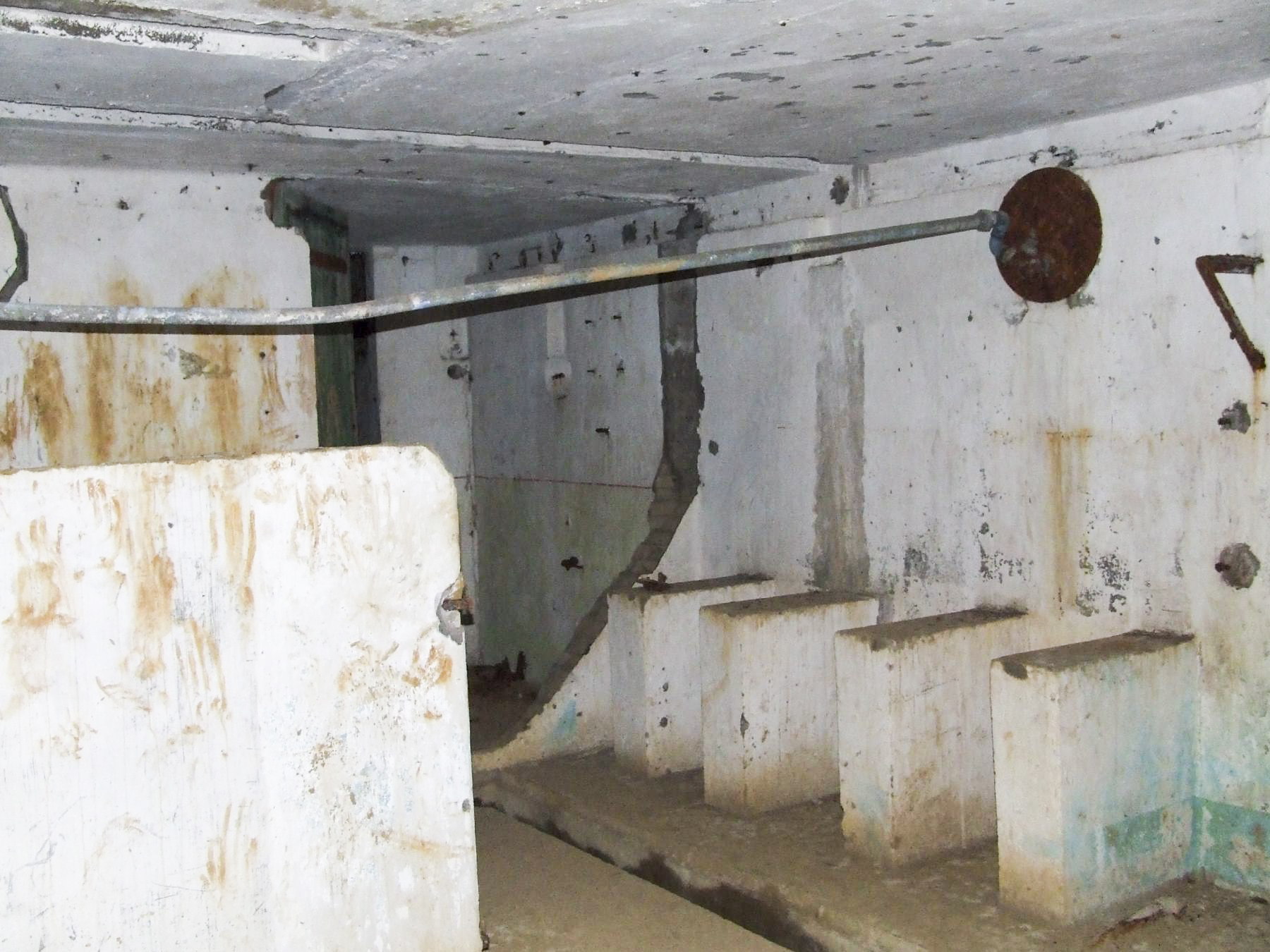 Ligne Maginot - BOIS DE LAUDREFANG NORD - C76 - (Casemate d'infanterie - Simple) - L'intérieur de la casemate - STENGER Mathieu