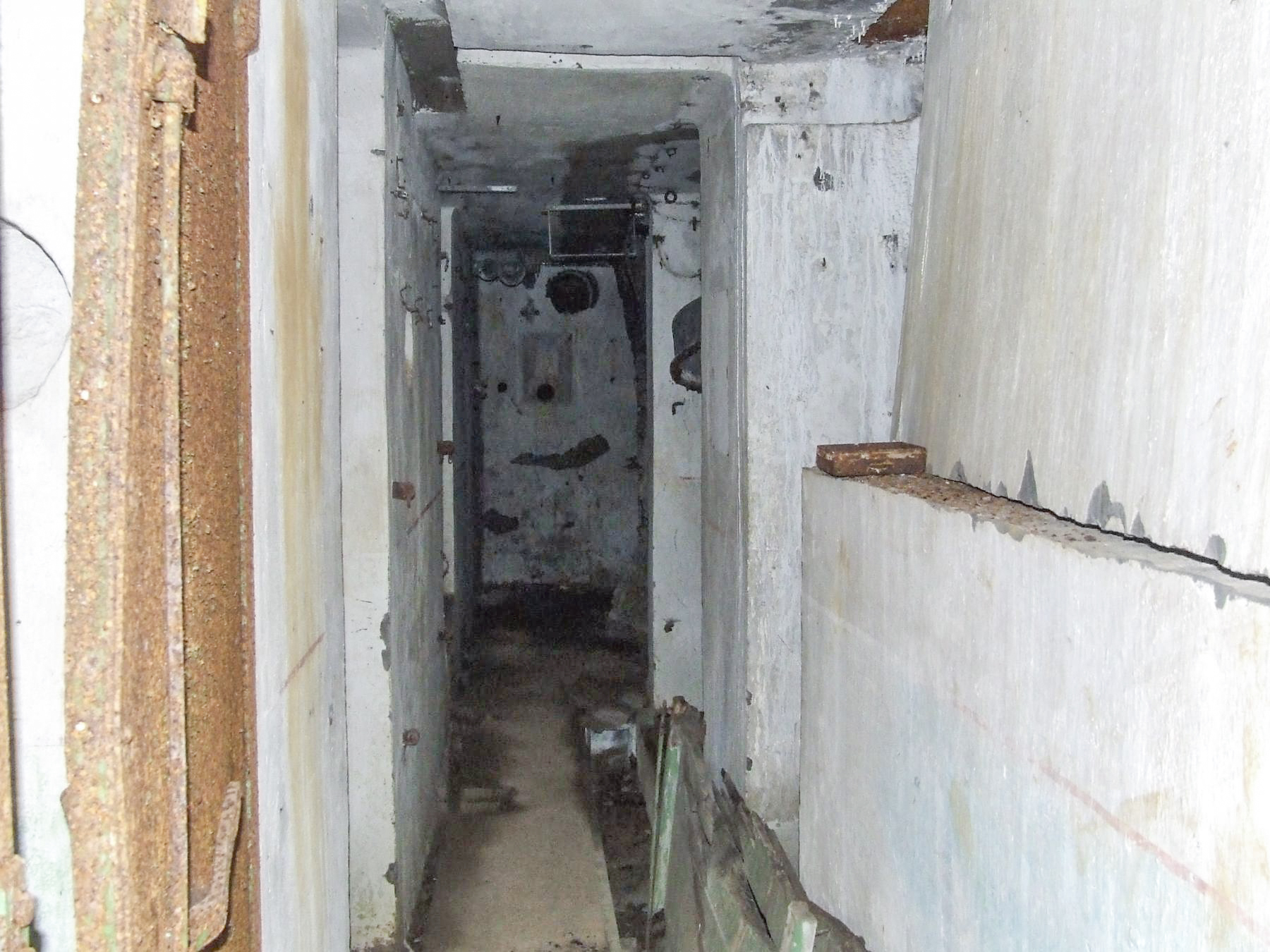 Ligne Maginot - BOIS DE LAUDREFANG NORD - C76 - (Casemate d'infanterie - Simple) - L'intérieur de la casemate - STENGER Mathieu