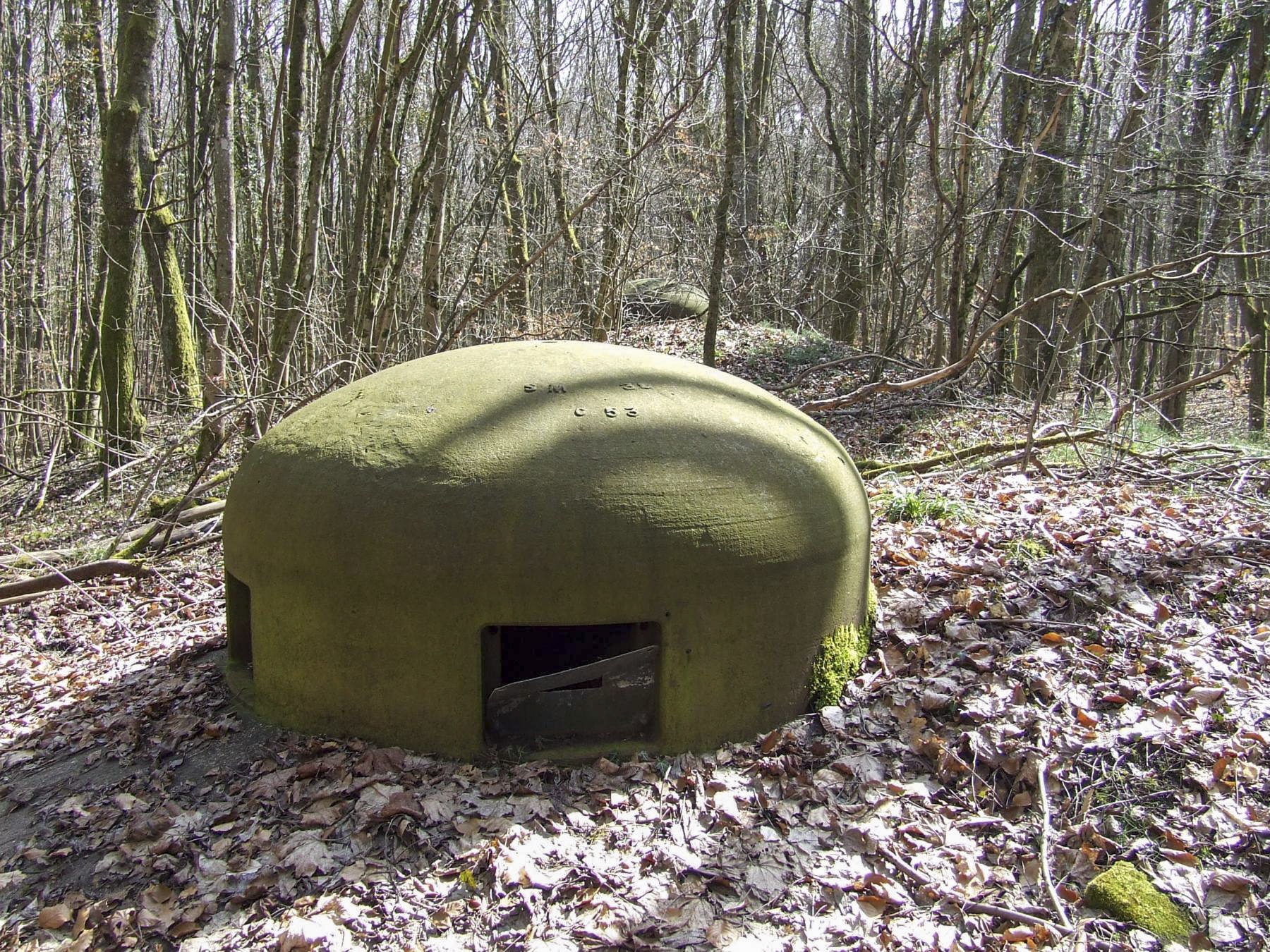 Ligne Maginot - BOIS DE LAUDREFANG SUD - C77 - (Casemate d'infanterie - Simple) - La cloche GFM Ouest non modifiée - STENGER Mathieu