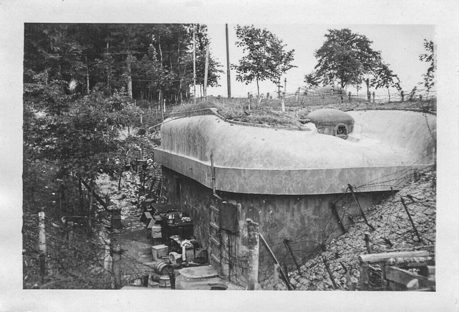 Ligne Maginot - BOIS DE LAUDREFANG SUD - C77 - (Casemate d'infanterie - Simple) - La casemate avec sa cloche JM transformée en AM - Inconnu