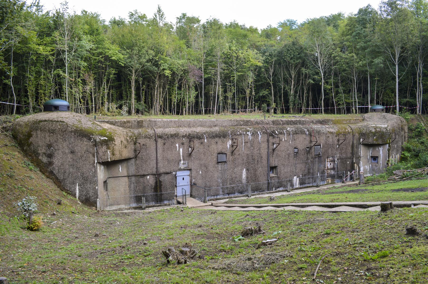 Ligne Maginot - GROS BOIS - X1 (QUARTIER LUDELANGE - I/128°RIF) - (Abri) - Vue d'ensemble en 2013 - ukmaginot