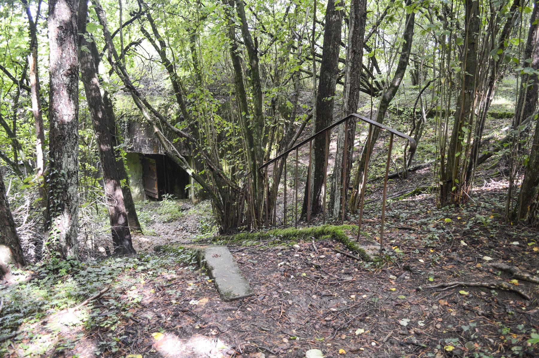 Ligne Maginot - HAUT DE L'ANGUILLE - O4 - (Observatoire d'artillerie) - Façade arriére - ukmaginot