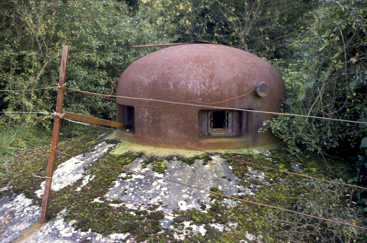 Ligne Maginot - HAUT DE L'ANGUILLE - O4 - (Observatoire d'artillerie) - La cloche GFM - Valentin Hemmert