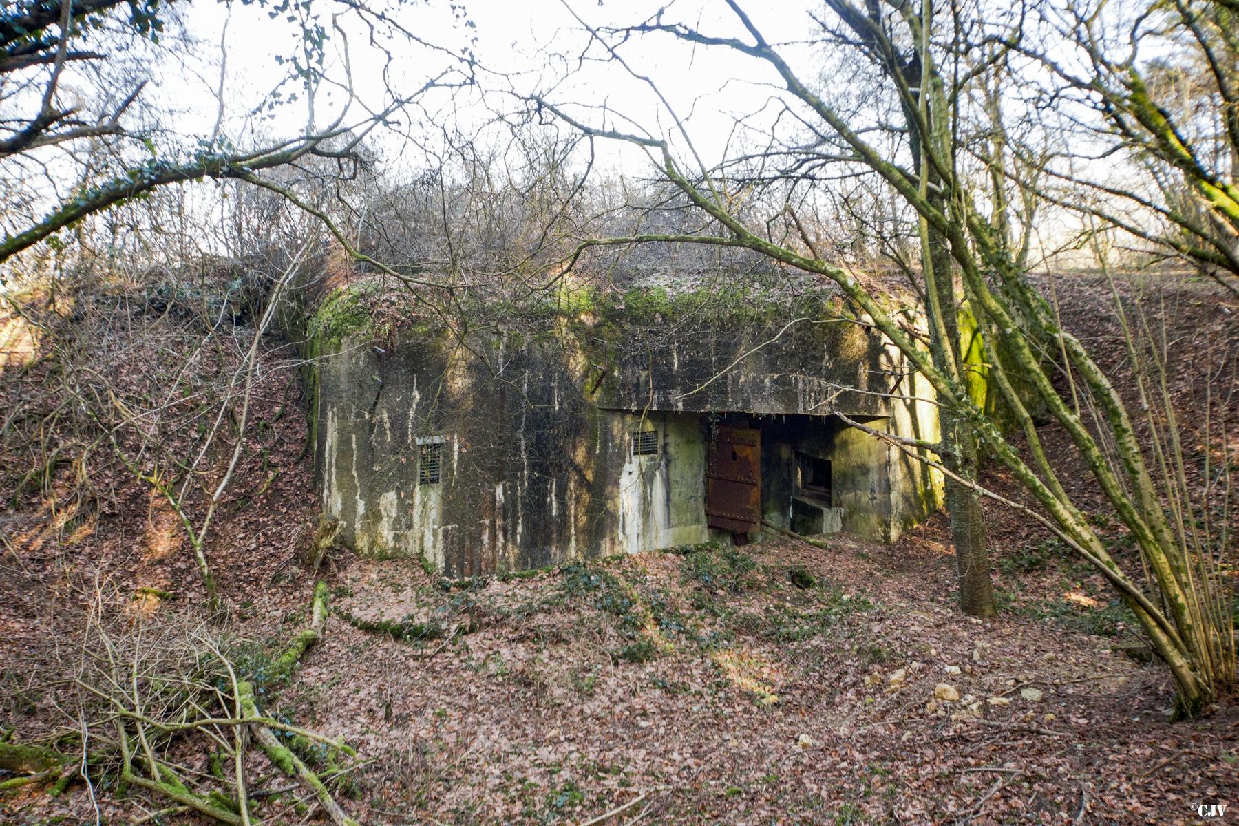 Ligne Maginot - HAUT DE L'ANGUILLE - O4 - (Observatoire d'artillerie) - Façade arriére - Lia VERMEULEN