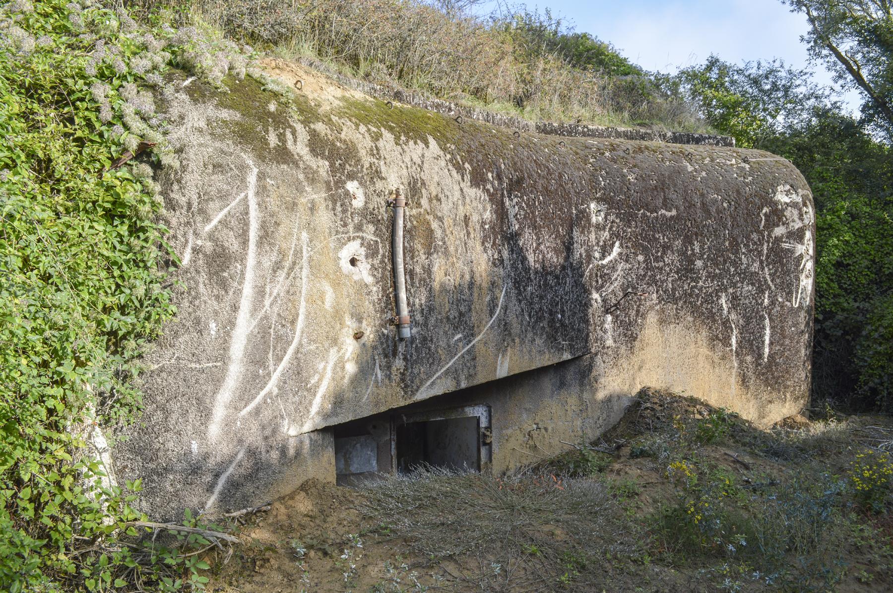 Ligne Maginot - HETTANGE GRANDE - O9 - (Observatoire d'artillerie) - Après merlonnage, l'efficacité reste à démontrer - ukmaginot