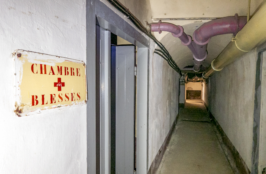 Ligne Maginot - JANUS - (Ouvrage d'artillerie) - Chambre des blessés à côté de l'infirmerie - Michel Teiten