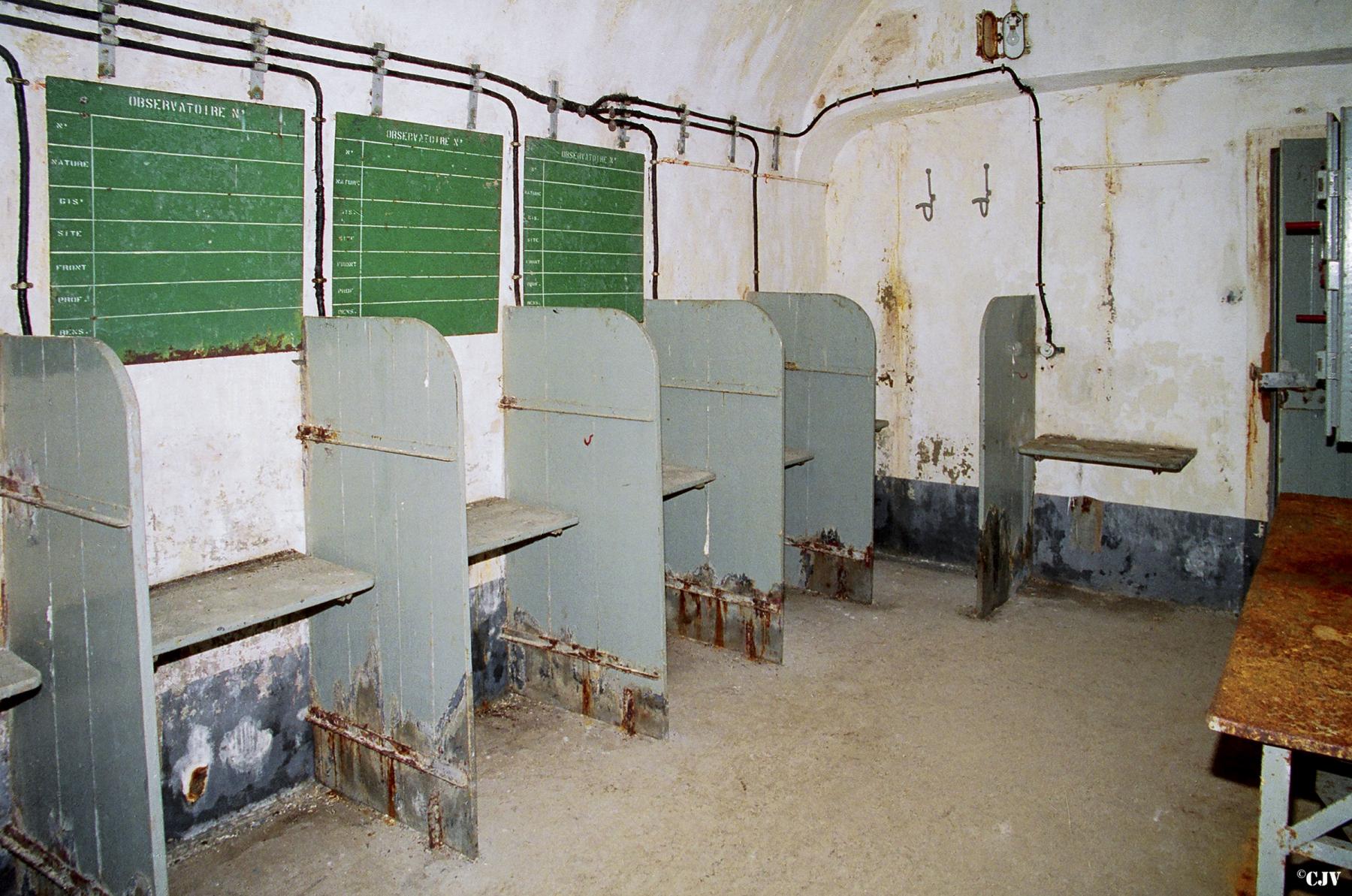Ligne Maginot - JANUS - (Ouvrage d'artillerie) - Le PC - Lia VERMEULEN