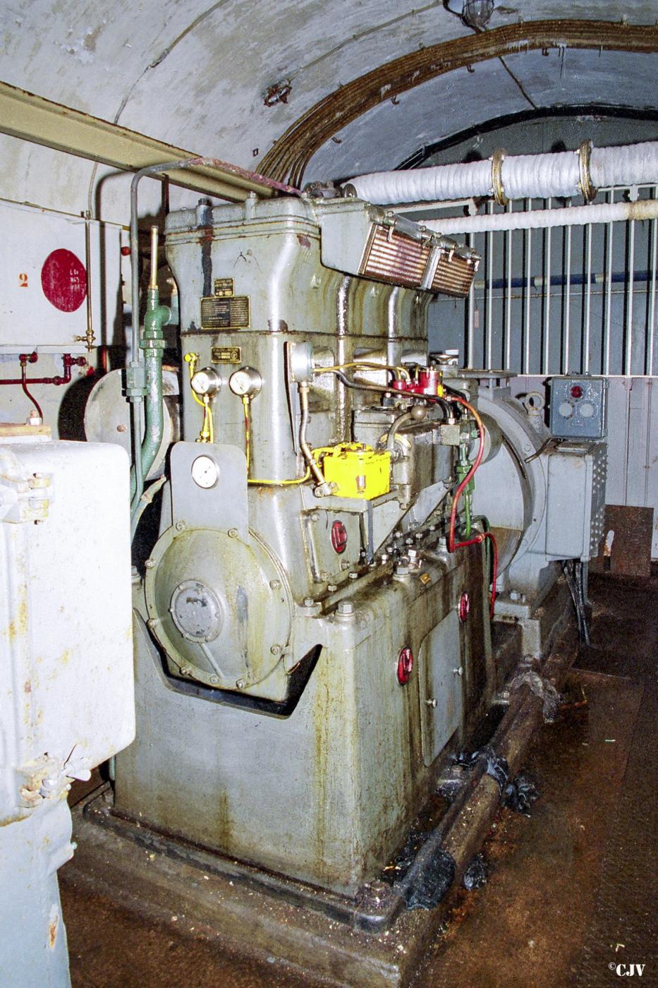 Ligne Maginot - JANUS - (Ouvrage d'artillerie) - l'usine électrique - Lia VERMEULEN