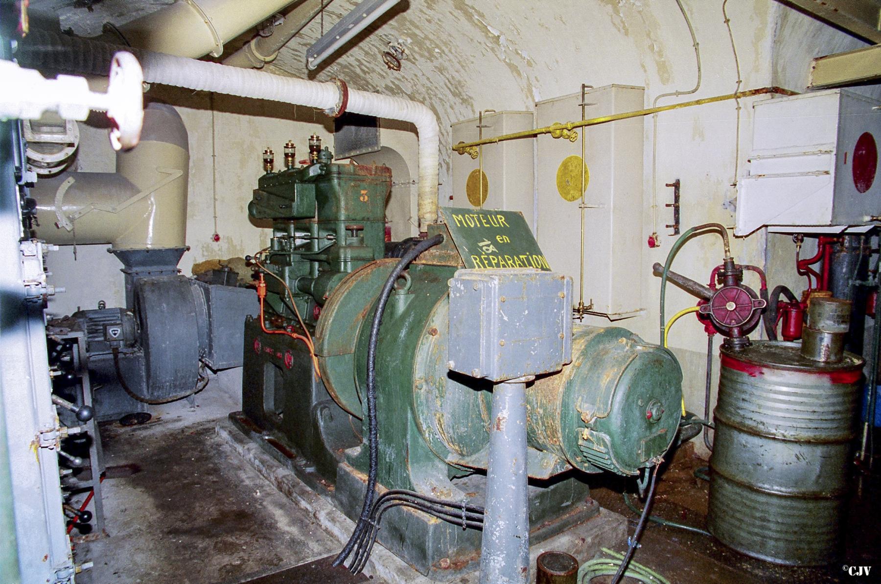 Ligne Maginot - JANUS - (Ouvrage d'artillerie) - L'usine électrique - Lia VERMEULEN