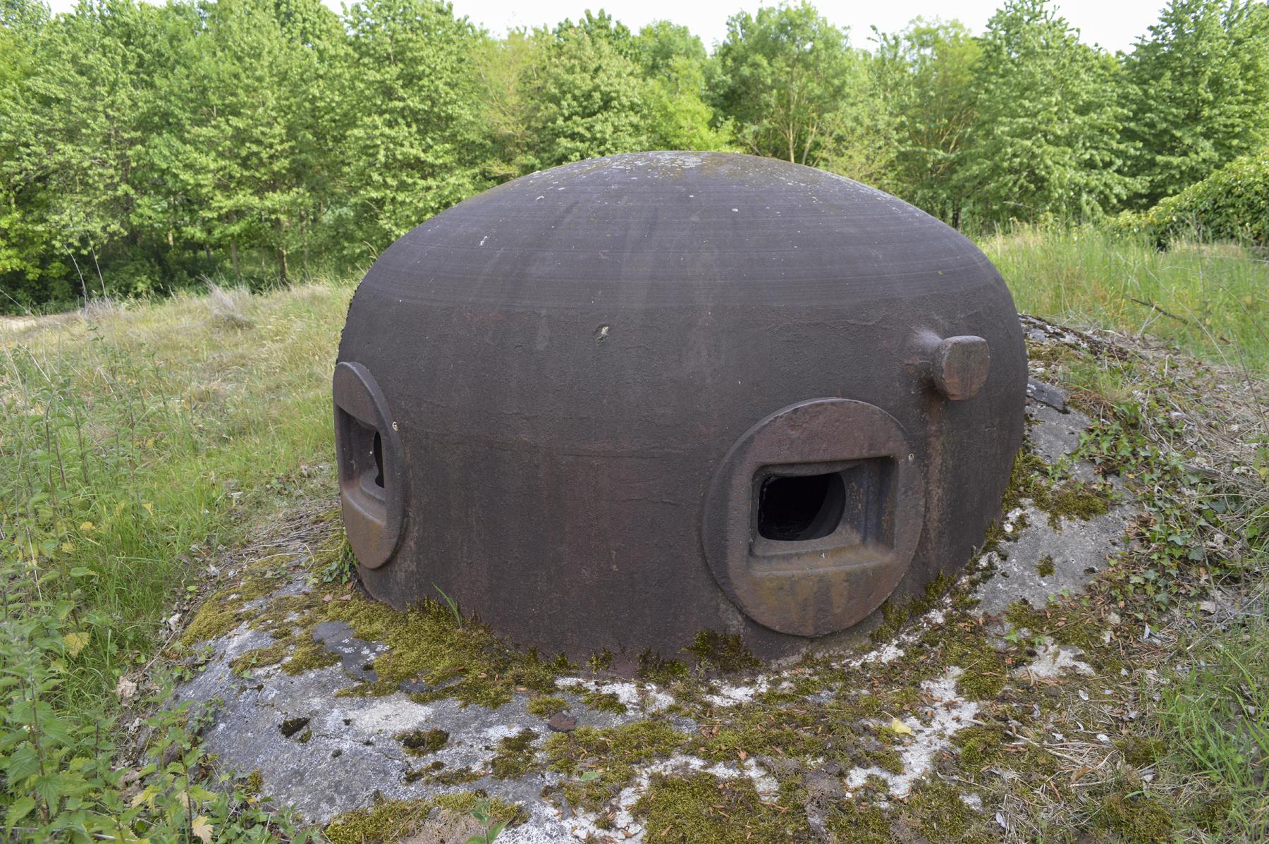 Ligne Maginot - RODIGNIES EST - (Casemate d'infanterie - Double) - Cloche GFM type B - ukmaginot