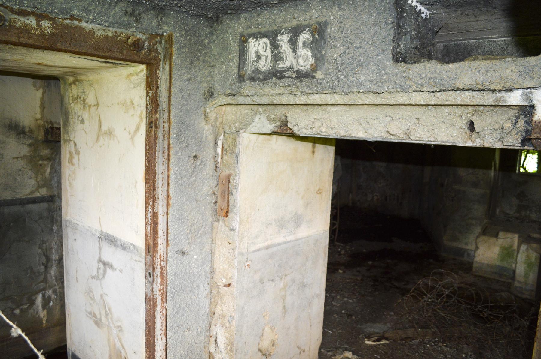 Ligne Maginot - CHEMIN DE FER OUEST - (Blockhaus pour canon) - L'année de construction - ukmaginot