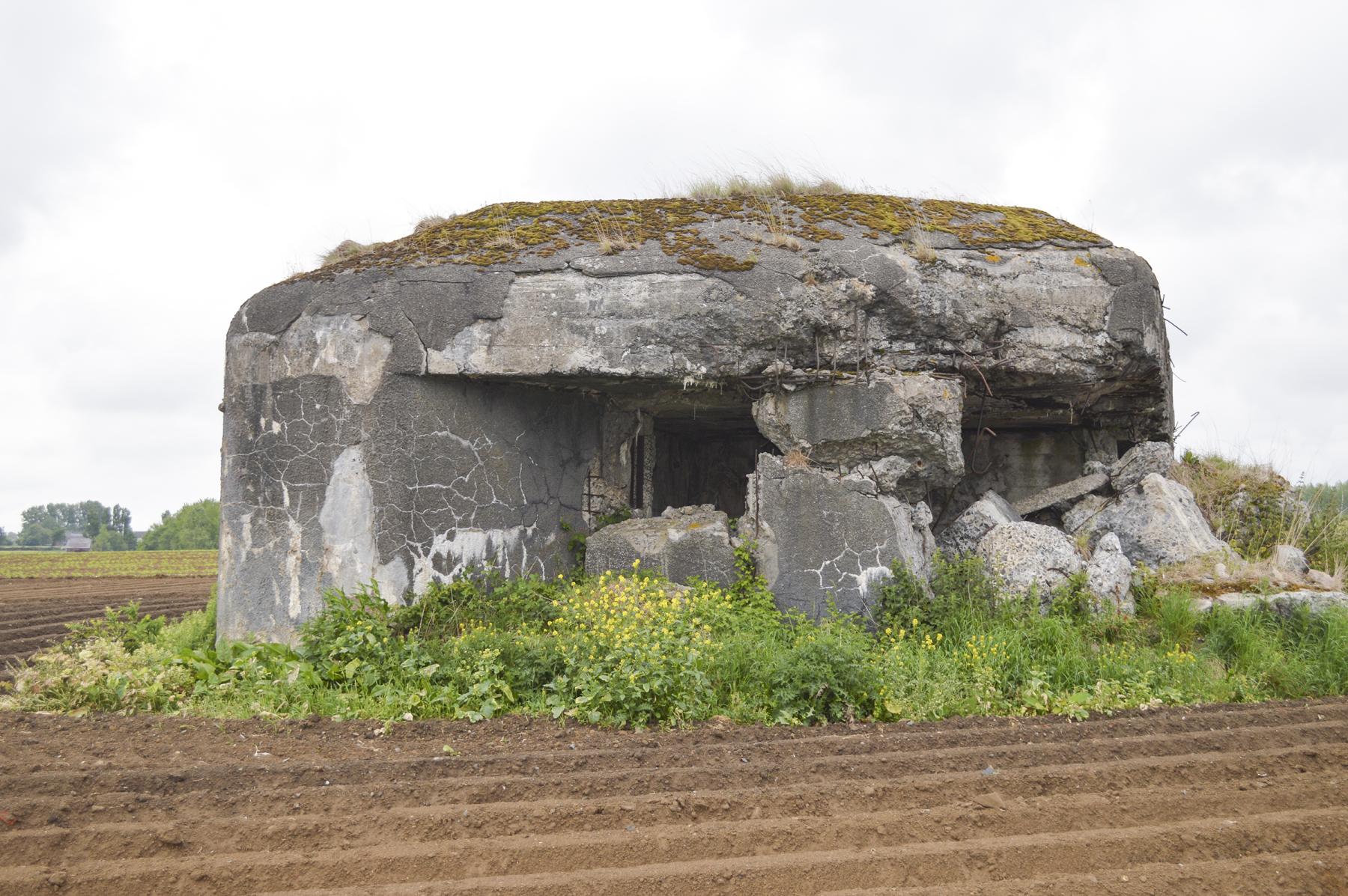 Ligne Maginot - B545 - SAINT WAAST LA VALLEE - (Blockhaus pour canon) -  - ukmaginot