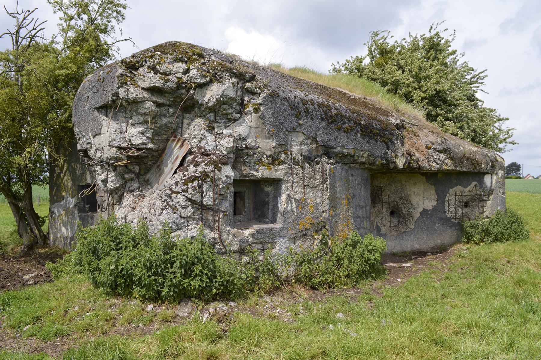 Ligne Maginot - B560 - QUESNE LUQUET - (Blockhaus pour canon) -  - ukmaginot