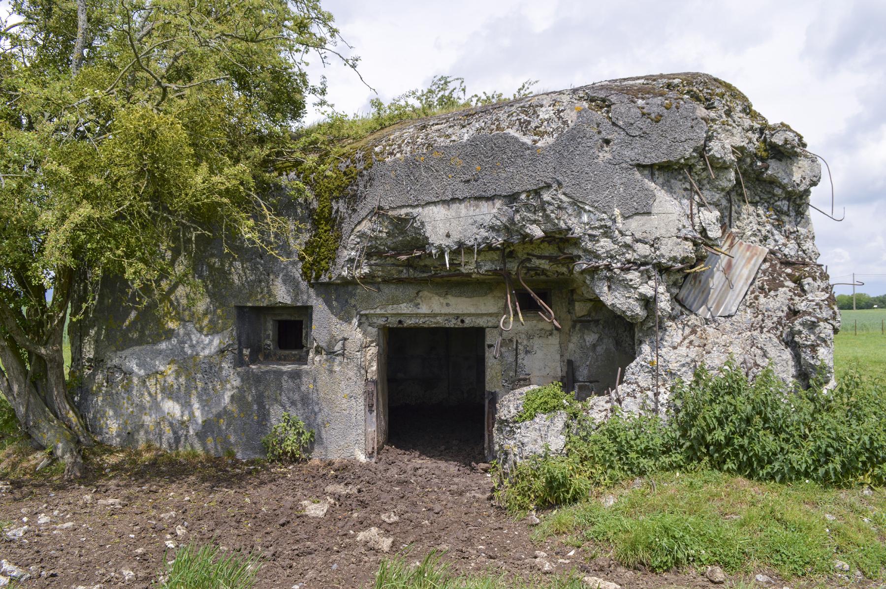 Ligne Maginot - B560 - QUESNE LUQUET - (Blockhaus pour canon) -  - ukmaginot