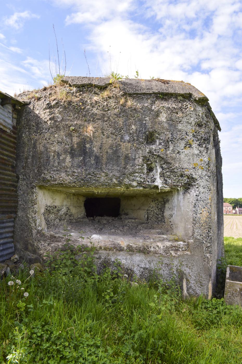 Ligne Maginot - EMERAUDE - (Blockhaus lourd type STG / STG-FCR - Double) - Le créneau d'observation - ukmaginot