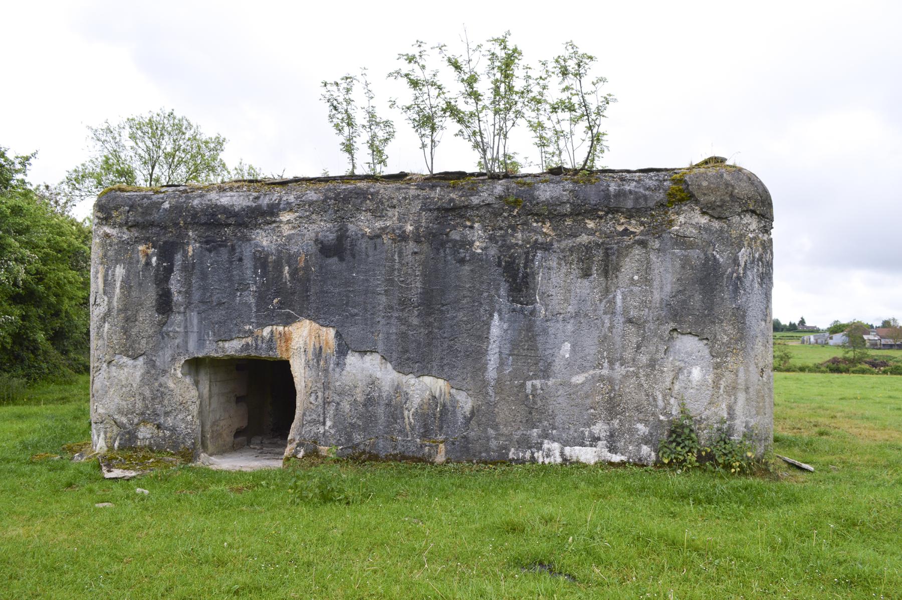 Ligne Maginot - LA GAILLARDISE - (Blockhaus lourd type STG / STG-FCR - Simple) - L'entrée du matériel - ukmaginot