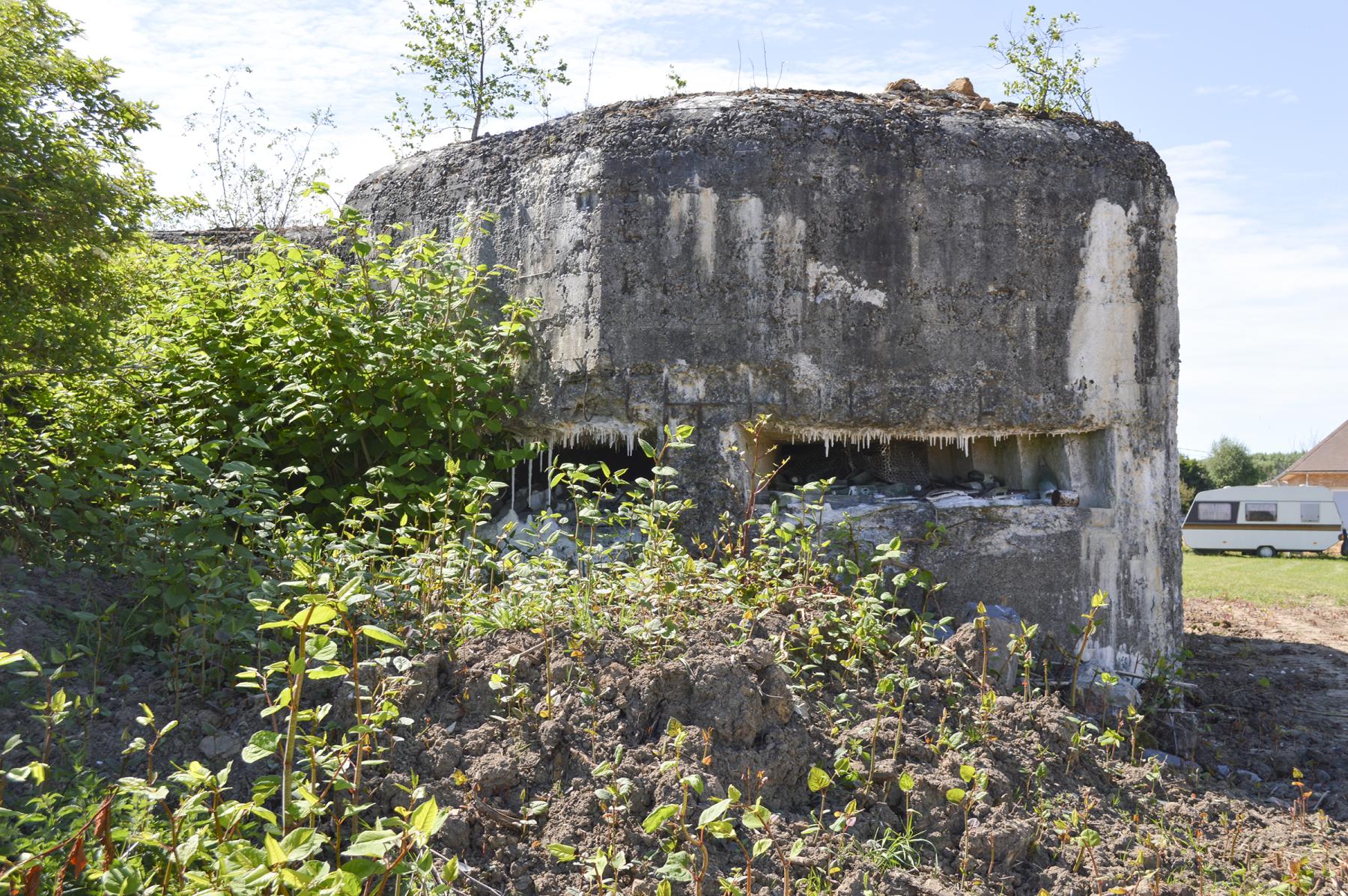 Ligne Maginot - CIMETIERE D'ELESMES - (Blockhaus lourd type STG / STG-FCR - Double) -  - ukmaginot