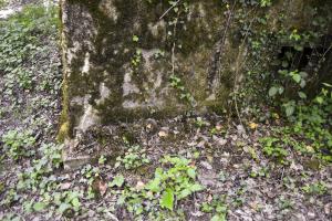 Ligne Maginot - CB277 - IDLINGEN - (Blockhaus pour arme infanterie) - Détail des barres d'attentes extérieures.
