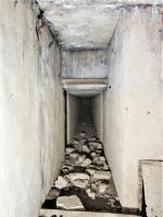 Ligne Maginot - SPORENINSEL - (Casemate d'infanterie - Double) - Extrémité de la galerie d'accès
A droite les niches à mines et grenades