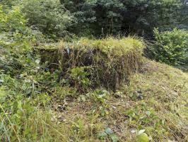 Ligne Maginot - BB12-A - BRAUX OUEST - (Blockhaus pour canon) - Face droite