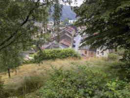 Ligne Maginot - BB12-A - BRAUX OUEST - (Blockhaus pour canon) - Vue vers le sud-est, direction de tir Hotchkiss face droite