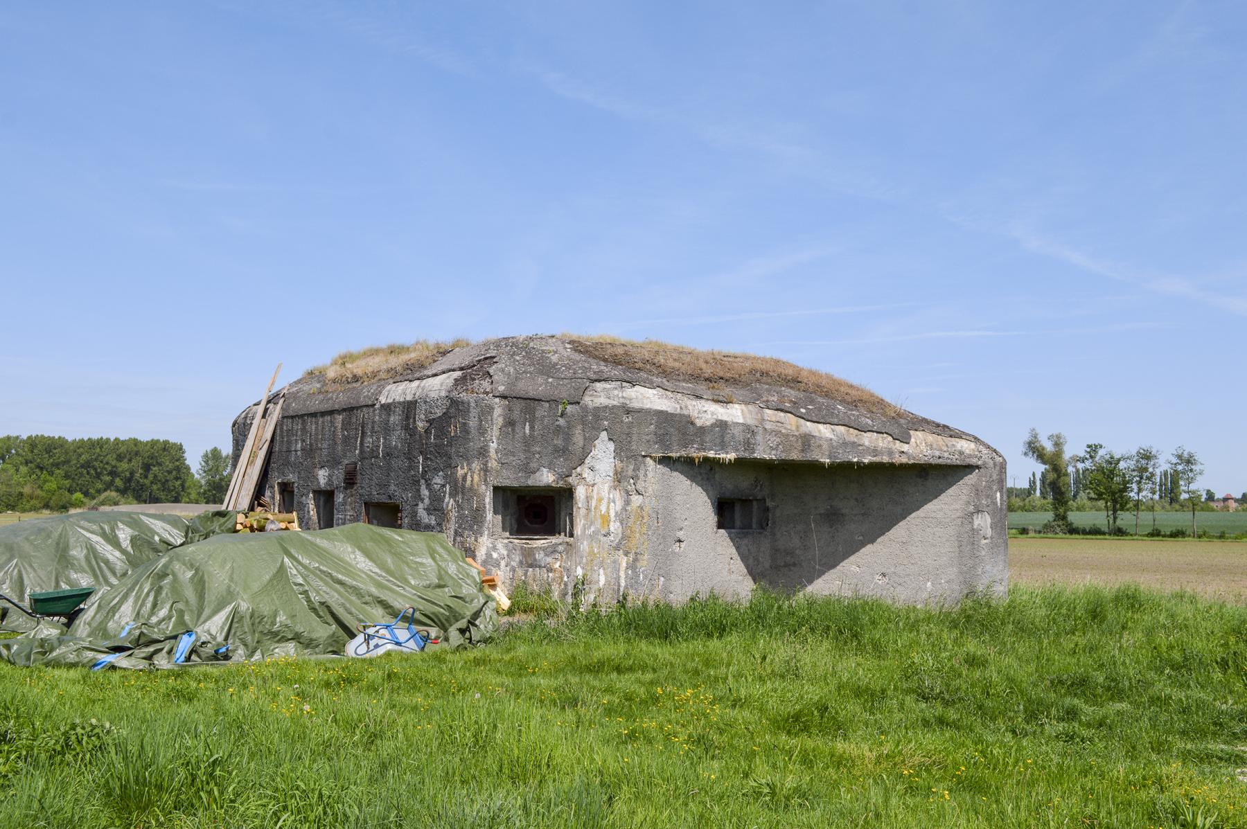 Ligne Maginot - CHATEAU DE FORET - (Blockhaus pour canon) -  - ukmaginot
