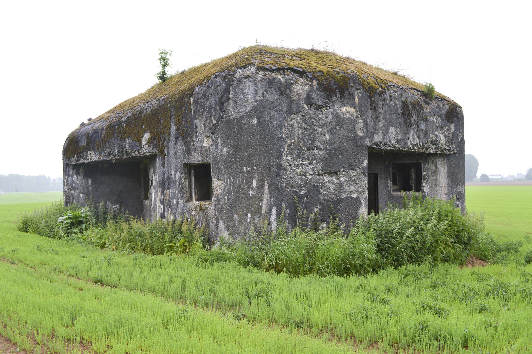 Ligne Maginot - B600 - BOIS DES ECOLIERS EST - (Blockhaus pour canon) -  - ukmaginot