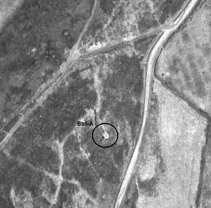 Ligne Maginot - BB5-A - MOLHAIN CENTRE - (Blockhaus pour canon) -  - IGN - Géoportail 1964