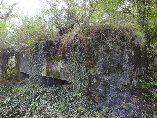 Ligne Maginot - BB12 - CHEMIN DE FER OUEST - (Blockhaus pour canon) -  - AALMA - www.lignemaginot.com