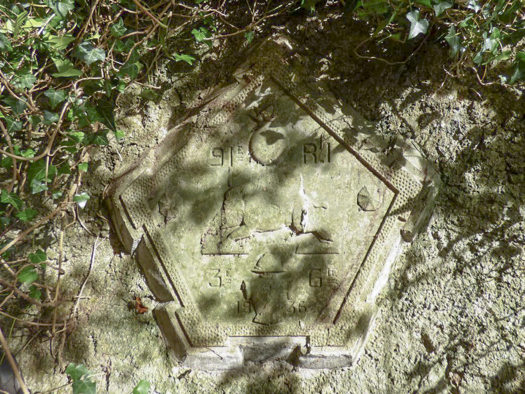 Ligne Maginot - BB26 - MONTIGNY - (Blockhaus pour canon) - Cartouche. - JMBrams