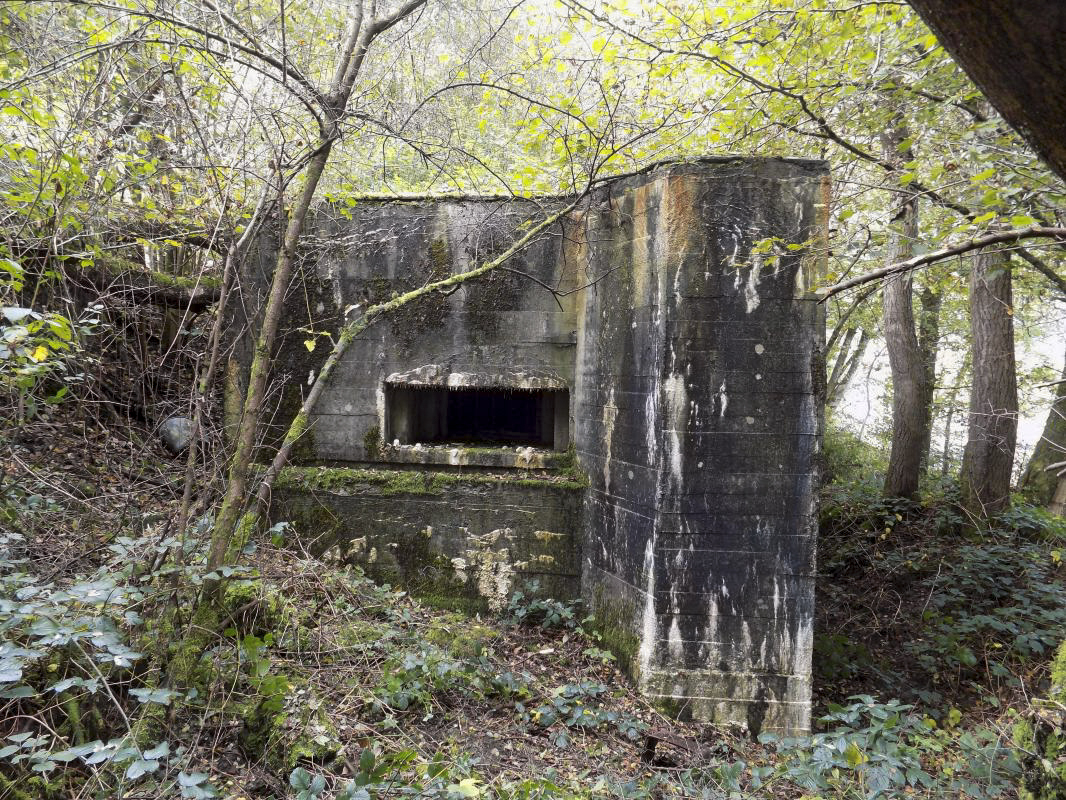 Ligne Maginot - BB33 - LARGE PRE NORD - (Blockhaus pour arme infanterie) - Face droite - R Tucker