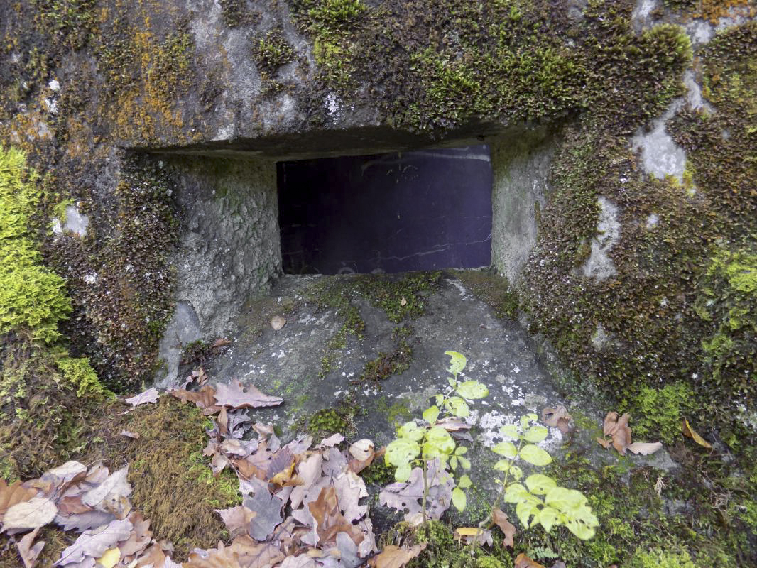 Ligne Maginot - Blockhaus Bb39-C - La PILLE - Face frontale, créneau droite - R Tucker