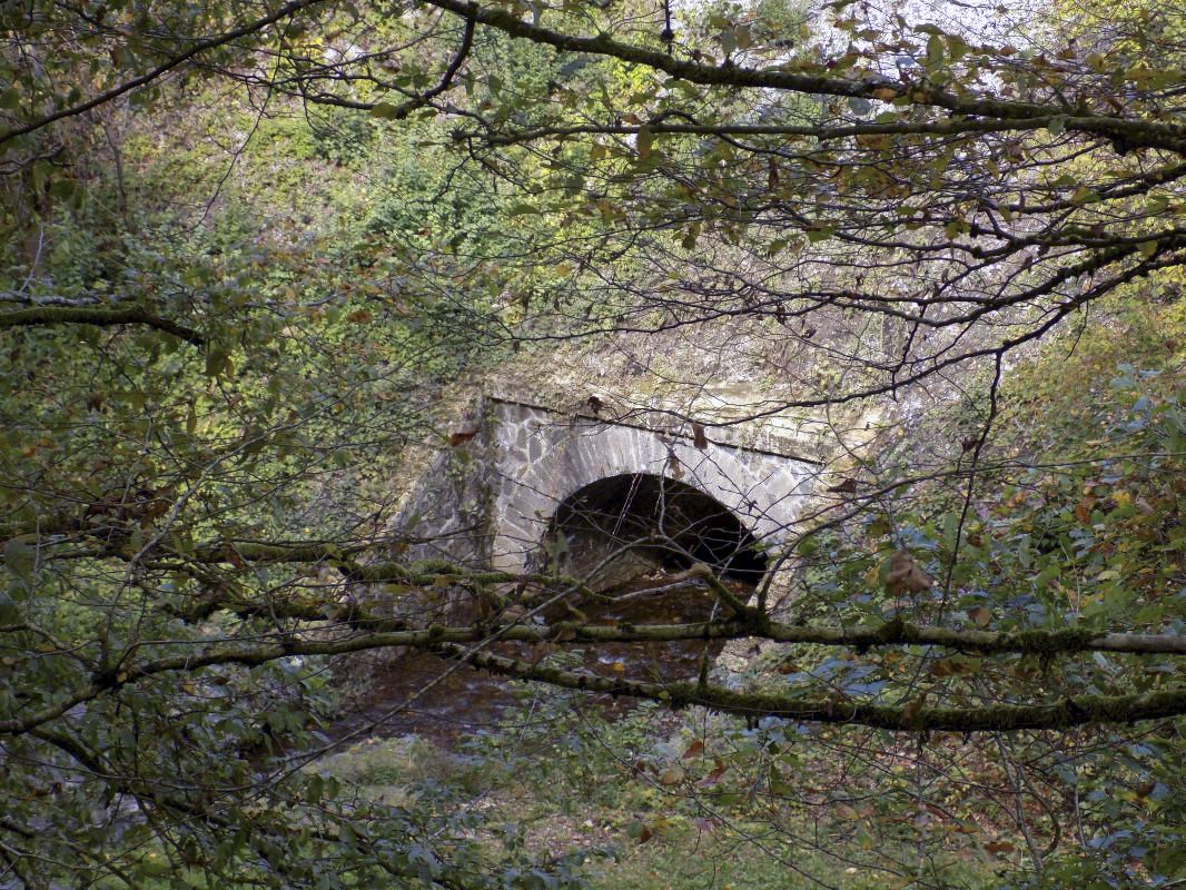 Ligne Maginot - Blockhaus Bb39-C - La PILLE - Vue vers le pont en bas - R Tucker