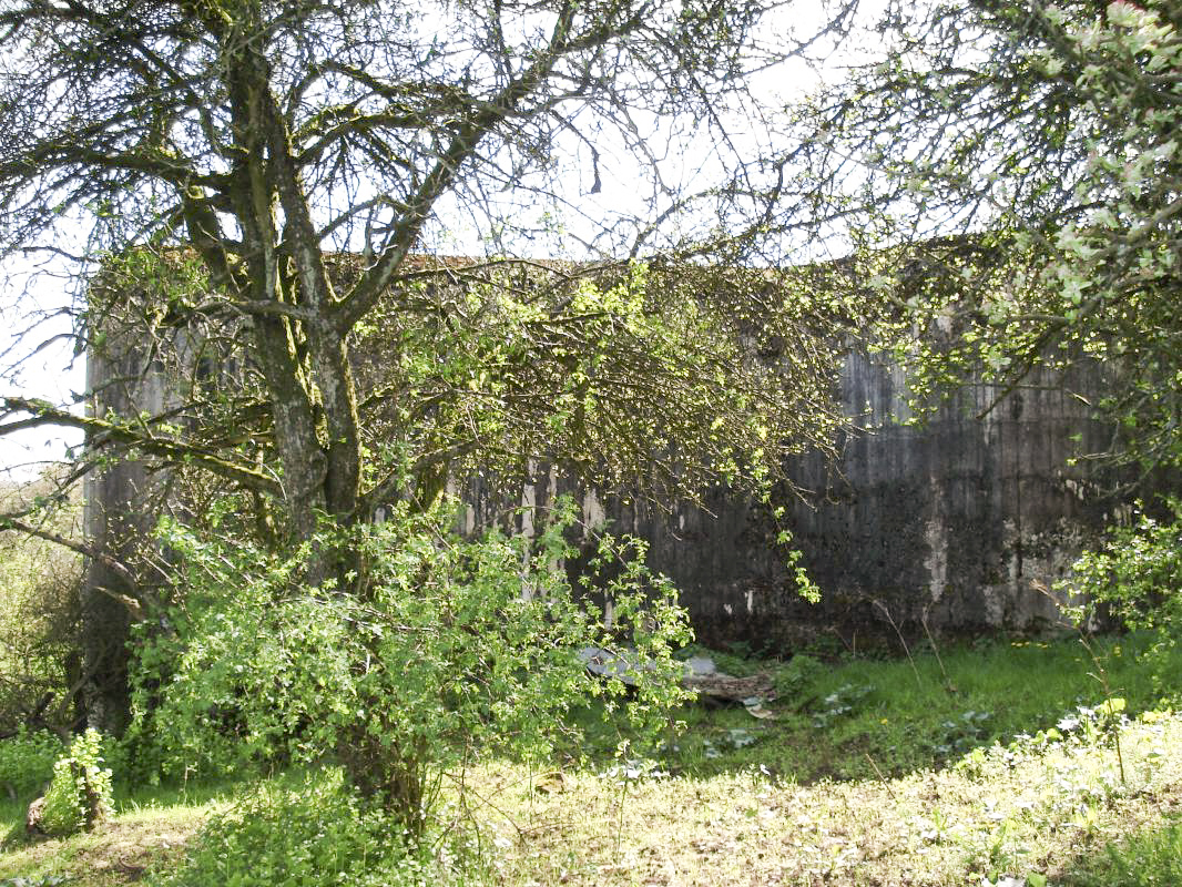 Ligne Maginot - CEZF-15 - CIMETIERE DE MONTIGNY - (Casemate d'infanterie - Double) - Face frontale - R Tucker